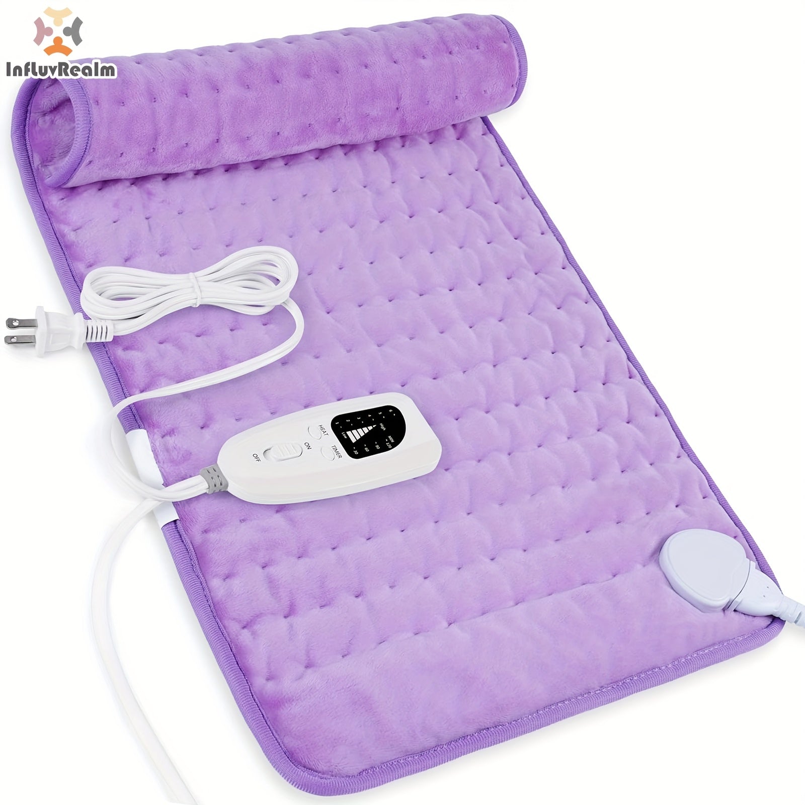 Heating Pad For Neck And Shoulders And Back, Valentines Day Gifts For Her Him Women Men Mom Wife, Heating Pad For Back, 6 Heat Settings, 4 Timers Auto-Off, 22"x37" Neck Heating Pad, Local Warehouse